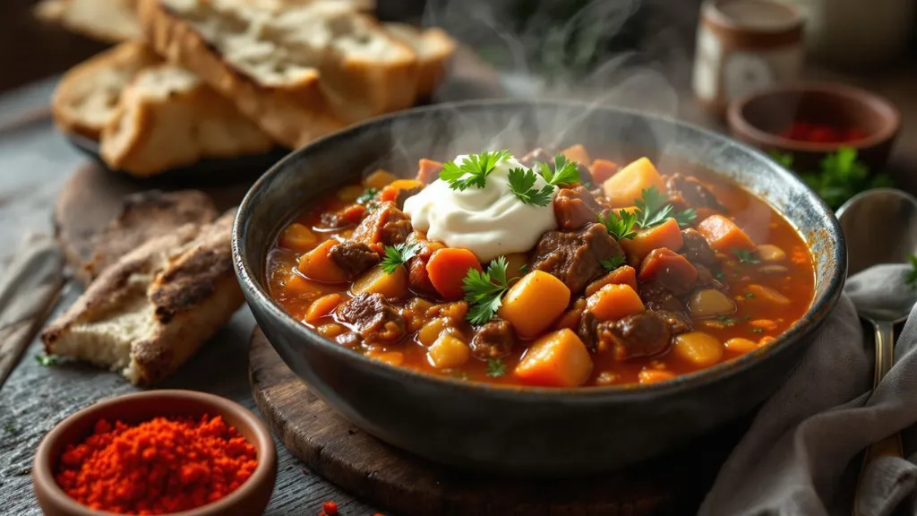 Goulash: Spicy and Soul-Warming, Austrian food