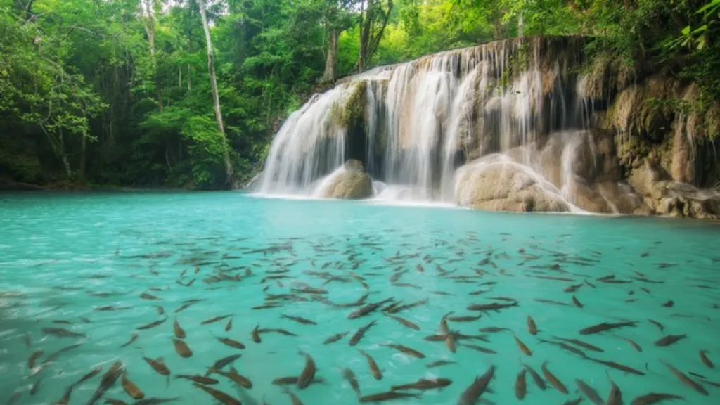 Erawan Waterfalls, Thailand offbeat destination, ASAPHoldiays