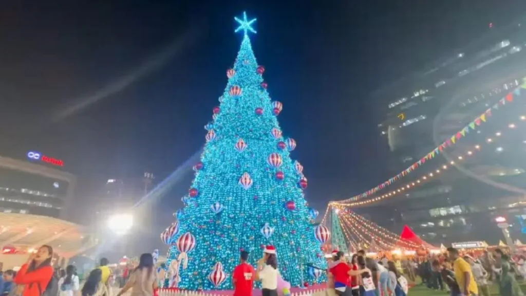 Mumbai Christmas celebration in India