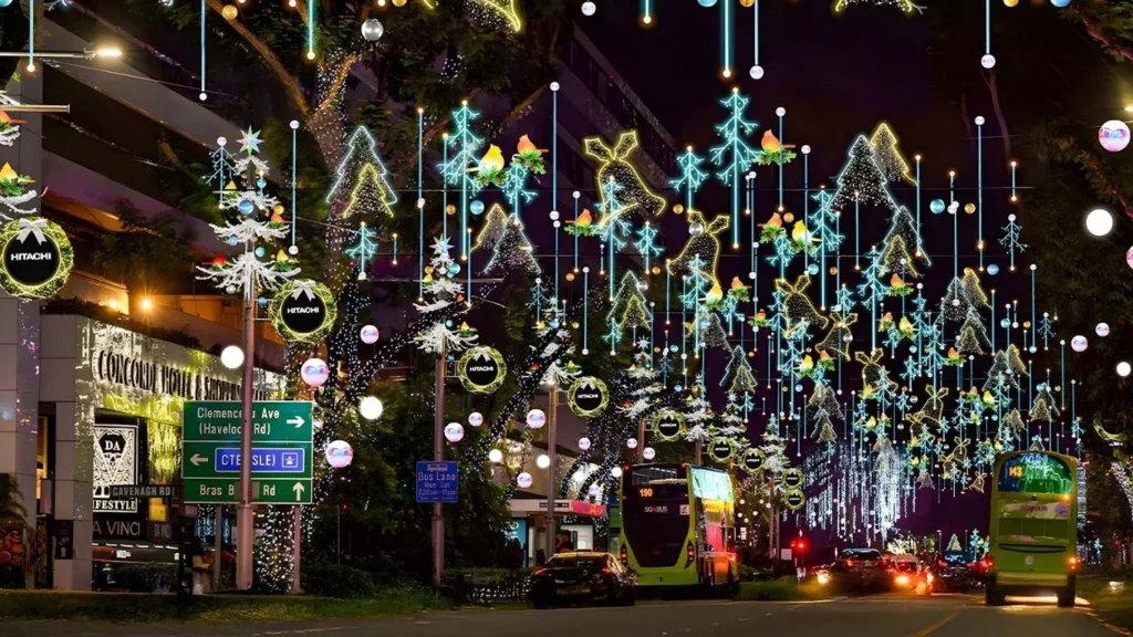 Singapore Christmas celebration in India