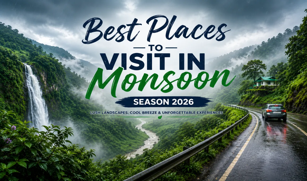Best Places to visit in Monsoon